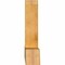 Ekena Millwork Portland Rough Sawn Timber Gable Bracket, Western Red Cedar, 84"W x 28"H x 6"D x 6"F, 8/12 Pitch GBW084X28X0606POR00RWR - alternate 4